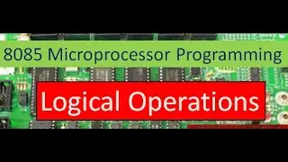 logical instructions of 8085 microprocessor, microprocessor 8085 instructions. 8085 microprocessor.