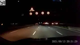 Speed Camera Flash on the M1 - Who's The  Guilty One ?