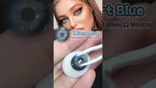 [MISLENS] 🔥New Arrivals | I HEART BLUE #coloredcontacts #contacts  #bluelens #naturallens #pupil