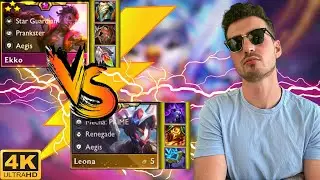 LEONA 2 VERSUS EKKO 3 ?! (TFT SET 8.5)