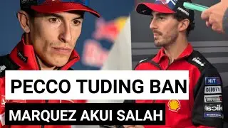 Marquez Akui Kesalahan, Pecco Tuding Salah Pilih Ban Usai Practice MotoGP Amerika 2025