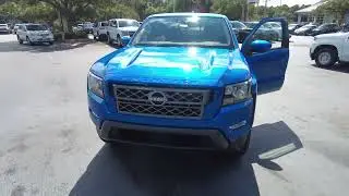 70553 2024 Nissan Frontier SV in Bluestone Pearl