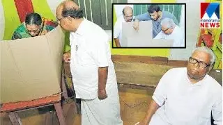 G. Sudhakaran denies looking V.S. Achuthananthan and wife vote | Manorama News