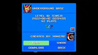 Mega Man Maker v1.7.5: UNDERGROUND BASE (ID: 531571)