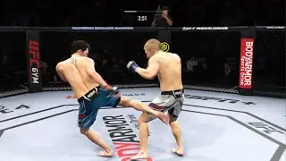 The most high level UFC 4 fight I've ever had