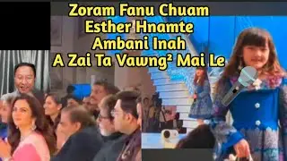 Esther Hnamte- Ambani Inah a Zai ta vau vau mai le./// React