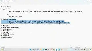 Best Java Training Institute in Hyderabad |Java Features