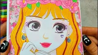 Paper Doll Glow Up Live | Makeup and Hair with Cute Stickers 💄🎀