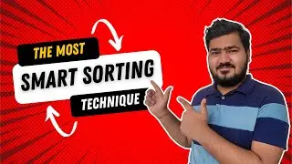 SELECTION SORT !! WHY ARE YOU SO SMART ?? 😉 😂  -DSA
