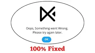 Fix EasyCut Oops Something Went Wrong Error. Please Try Again Later Problem Error Solved
