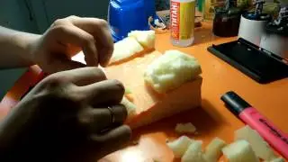 Создание камней на диораме часть 2/Creating stones