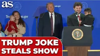Trump TURNS Father&rsquo;s praise into VIRAL COMEDY MOMENT