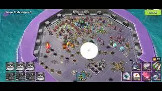 22 01 30 - Boom Beach - Mega Crab - stage 40 - part 1 - January 2022