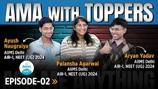 How NEET 2024 Toppers Actually Studied 😱 | AMA with AIIMS Delhi AIR-1s