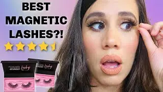 MAGNETIC EYELINER AND LASHES REVIEW | GLAMNETIC LASHES REVIEW