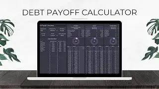 Debt Payoff Calculator - Planique Templates
