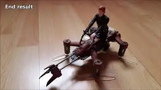 Propel 74-Z SPEEDER BIKE: Luke Skywalker and Darth Vader 3D printed
