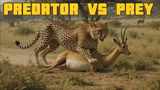 CHEETAH VS GAZELLE | Dramatic Animal Fight In The Wild | Animal Documentary