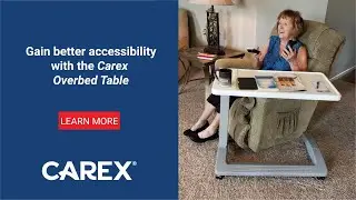 Carex Overbed Table Product Highlight