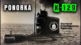 K-129 Ponorka, kter&aacute; se srazila s nezn&aacute;mou podvodn&iacute; stěnou a potopila se