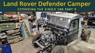 Land Rover Defender Camper - Cab Extension Part 4