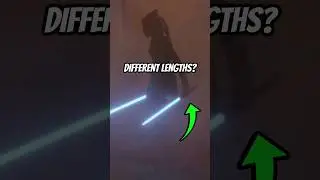 Why Are Ahsoka's Lightsabers DIFFERENT Lengths?