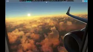 Microsoft Flight Simulator | Sunrise over North East England, Fly UK (Fly2) VA Boeing 737-800