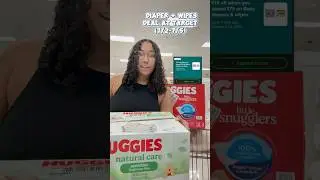 $76 DOWN TO $52 HUGGIES DIAPER + WIPE DEAL AT TARGET | DEALS VALID 7/2-7/5
