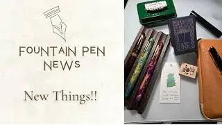 New Things! - The Wet Pen Ink, &Liebe, Esterbrook, Stationery Selection and more!