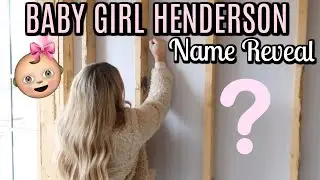 BABY GIRL OFFICIAL NAME REVEAL 2020 | Tara Henderson