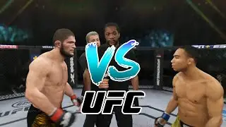 Khabib Nurmagomedov vs. John Dodson | EA Sports UFC 4 - K1 Rules