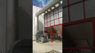 MC-30 Air Bag Filter Industrial China Dust Collector System With High Efficiency Filtration