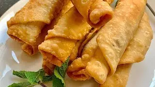 How to make African fish rolls / Cameroun - Comment faire des Brick roul&eacute; Africain au poisson