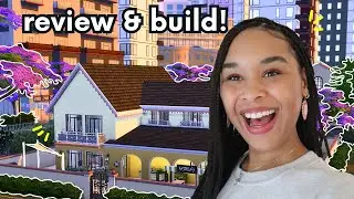Home renovation using ONLY Home Chef Hustle & Lovestruck Pack in the sims! | Ep. 3