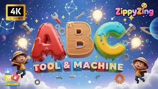 ABC Tools & Machines for Kids | Fun & Educational A-Z Learning Video