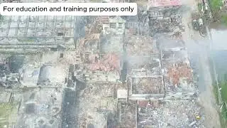Drone Footage: 09 August 2017 -- enemies spotted again,  Marawi Siege