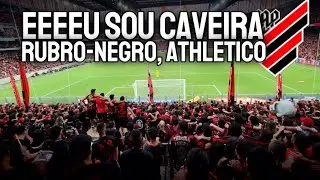 EU SOU CAVEIRA, RUBRO-NEGRO, ATHLETICO! M&uacute;sicas da Torcida OS FAN&Aacute;TICOS do Athletico Paranaense 💀