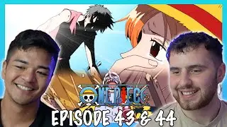 THE END OF ARLONG PARK!! || One Piece Episode 43 + 44 REACTION + REVIEW!