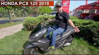Krzysztof Honda- #86 Test Honda PCX 125 nowość 2018 przyspieszenie 0-60km/h,0-100km/h + prędkość max