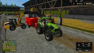İNEKLERİN YEMİ SUYU TAMAM // Farming Simulator 17 inek besleme