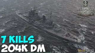 World of WarShips | Duke of York | 7 KILLS | 104K Damage - Replay Gameplay 1080p 60 fps