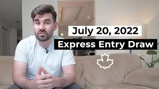 July 20 Express Entry Draw results - CRS score cut-off drops!