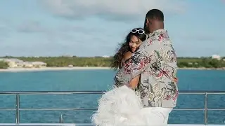 Chanel Iman And Davon godchaux/Wedding ceremony