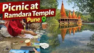 Peaceful Picnic at Ramdara Temple, Pune | Nature, Waterfall & Spiritual Vibes #picnic c
