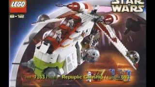 All Lego Star Wars sets from 2002