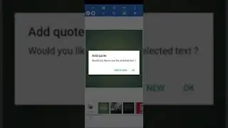 How to Create Quote (Easy and Faster) with Pixellab in Smartphone Android. #Short