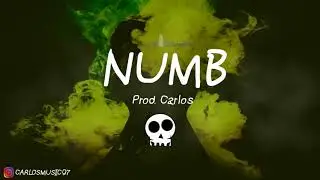 Carlos - NUMB | Sad Rap Beat Hip Hop Instrumental | Sad Trap Instrumental