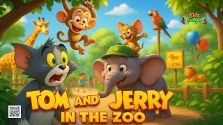 Tom and Jerry in the Zoo 🐯🐭  3D Cartoon Adventure for Kids!  | Kids Jungle