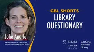 GBL Shorts: Library Questionary with Julia Andrle