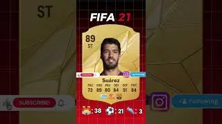 Suarez FIFA Evolution #suarez #football #shorts